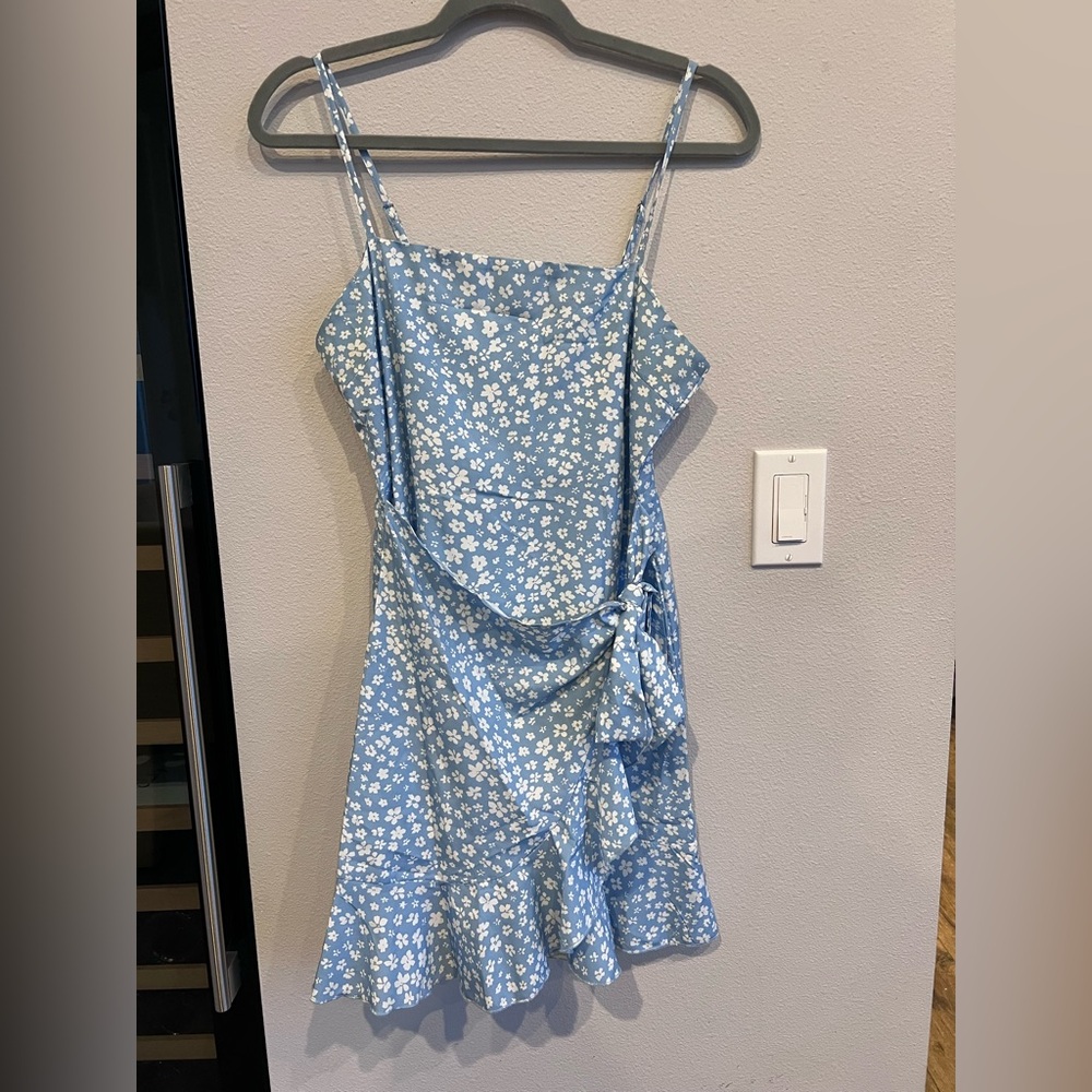Princess Polly Blue Floral Dress